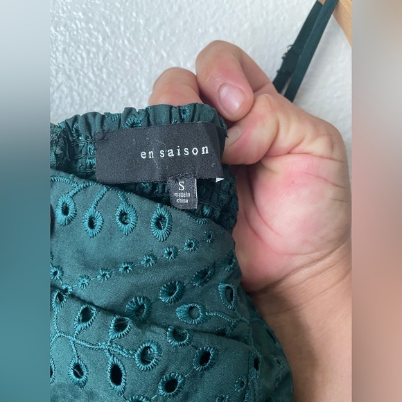 En Saison eyelet midi dress - Picture 5 of 6